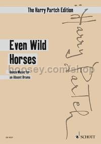 Even Wild Horses for ensemble (score)