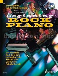 Beginning Rock Piano - piano (+ CD)