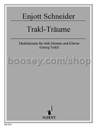 Trakl-Träume - voice & piano