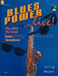 Blues Power live! - tenor saxophone (+ CD)