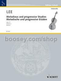 Melodious and progressive Studies op. 31 Heft 2 - cello