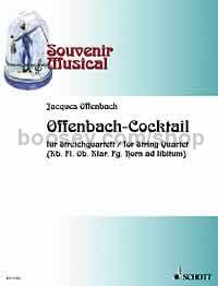 Offenbach-Cocktail - string quartet (score & parts)