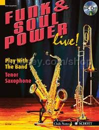 Funk & Soul Power Tenor-Saxophone - tenor saxophone (+ CD)