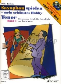 Saxophon spielen - mein schönstes Hobby Band 1 - tenor saxophone (+ CD + DVD)