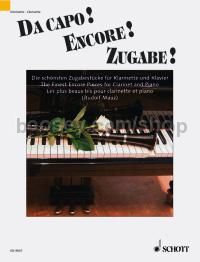 Da Capo! Encore! Zugabe! - clarinet in Bb & piano