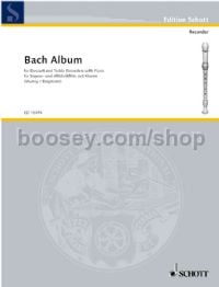 Bach Album (treble recorder & piano)