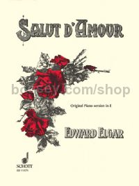 Salut d'Amour Op 12 (original version in E major) arranged for solo piano