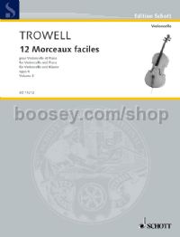 12 morceaux façiles op. 4, book 3 - cello & piano
