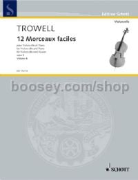 12 Morceaux Faciles Op. 4 - Book 4 (cello)