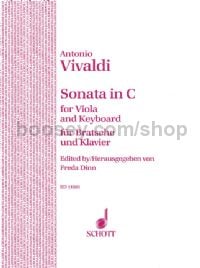Sonata In C Viola/piano
