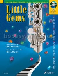 Little Gems Flute & Piano (Book & CD)