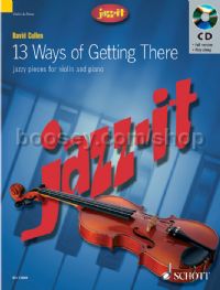 Jazz It 13 Ways of Getting There Violin Book & CD 