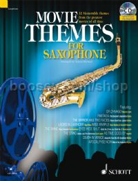 Movie Themes Tenor Sax (Book & CD)