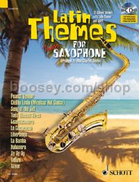 Latin Themes Tenor Sax (Book & CD)