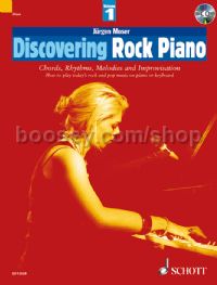 Discovering Rock Piano 1 (Book & CD) Schott Pop Styles series