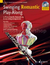 Swinging Romantic Play-Along Clarinet (Book & CD) Schott Master Play-Along Series