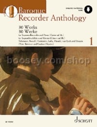 Baroque Recorder Anthology, Vol. 1 (New Edition with Online Audio)