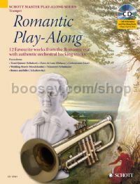 Romantic Play-Along Trumpet (Book & CD) Schott Master Play-Along Series
