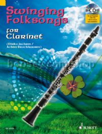 Swinging Folksongs Clarinet (Book & CD)