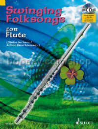 Swinging Folksongs Flute (Book & CD)