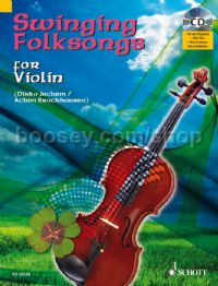 Swinging Folksongs Violin (Book & CD)
