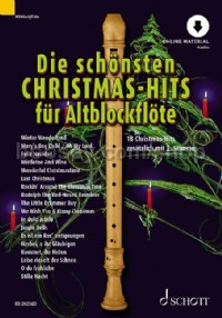 Die schönsten Christmas-Hits für Alt-Blockflöte (Book & Online Audio)