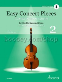 Easy Concert Pieces, Vol. 2 (Double Bass & Piano)