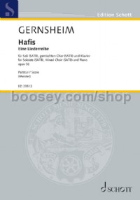 Hafis (Soloists, SATB & Piano)
