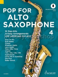 Pop For Alto Saxophone 4 Vol. 4 (Book & Online Audio)