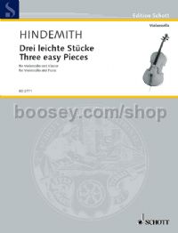 3 Easy Pieces for cello & piano