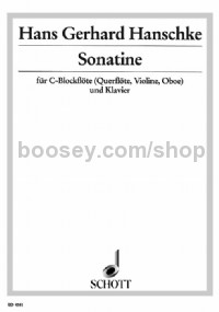 Hanschke Sonatine Recorder 