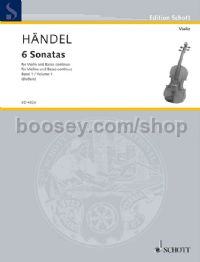 6 Sonatas Book 1 (Violin & Piano)