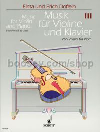 Music Vln/pf vol.3 from Vivaldi To Viotti