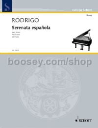Serenata Espagnole Solo Piano