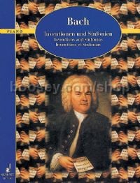 Inventions & Sinfonias Bwv772-801 (Schott Piano Classics)