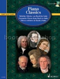 Favourites from Bach to Satie (Schott Piano Classics Book & CD)