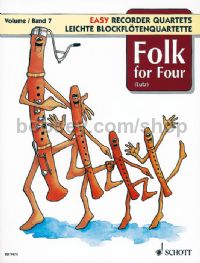 Folk for Four - Easy Recorder Quartet