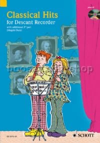 Classical Hits For Descant Recorder (Book & CD)