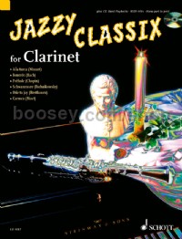 Jazzy Classix For Clarinet Book + Cd