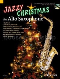 Jazzy Christmas for Alto Saxophone (Book & CD)