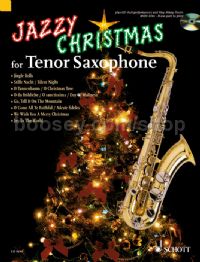 Jazzy Christmas For Tenor Saxophone (Book & CD)