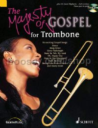 Majesty Of Gospel Trombone (Book & CD)