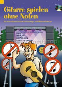 Gitarre Spielen Ohne Noten Tonnes Book & CD German 