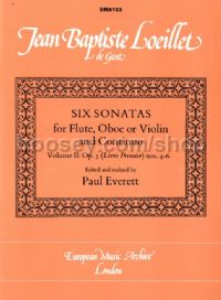 Six Sonatas, Op. 5, Vol. 2