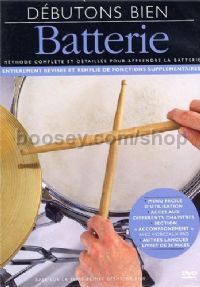 Absolute Beginners Drums Book & CD French Edition