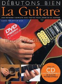 Debutons Bien Guitare Book & CD/DVD French Edition 