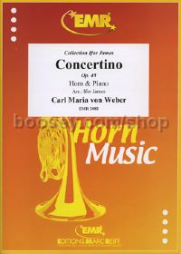 Concertino Op. 45 Horn & Piano arr. James