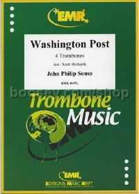 Washington Post for 4 Trombones arr. Richards