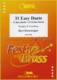 31 Easy Duets for Trumpet & Trombone