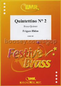 Quintettino No. 2 - brass quintet (score & parts)